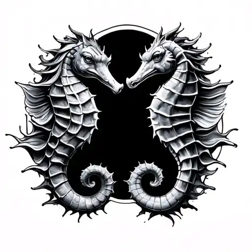 Sea Horse Male Female