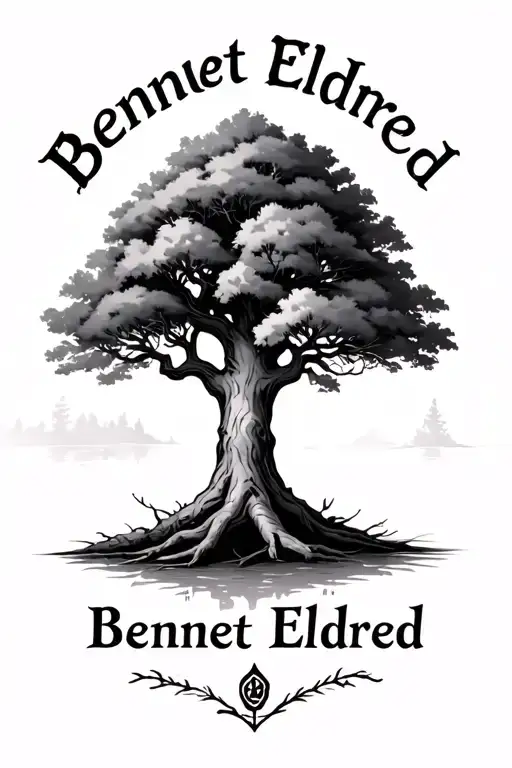 Tree With Name Bennett Eldred