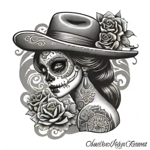 Day Of The Dead Gangster Day Of The Dead Woman