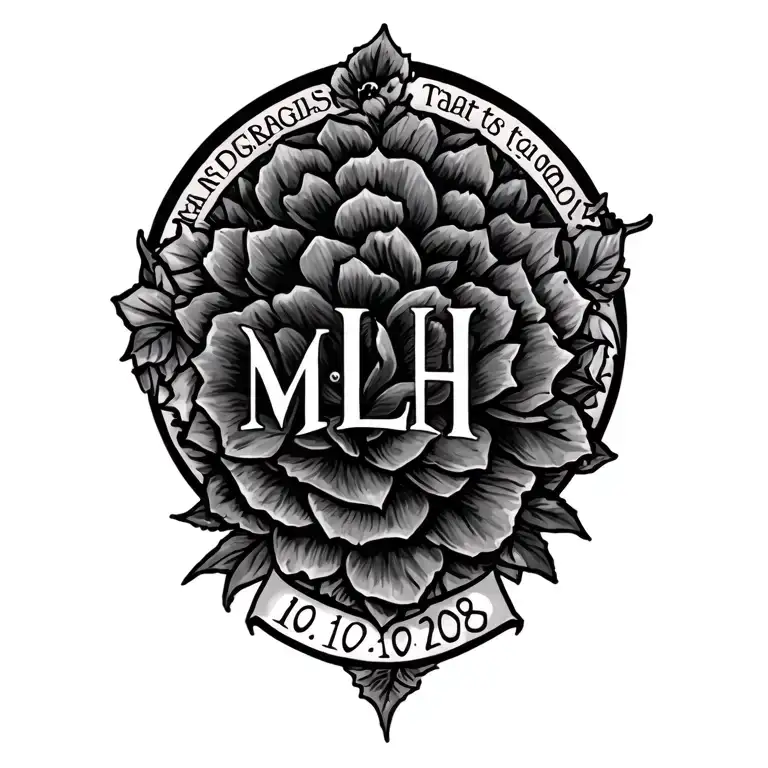 Initials Mlh With Birthdate 10-10-2008