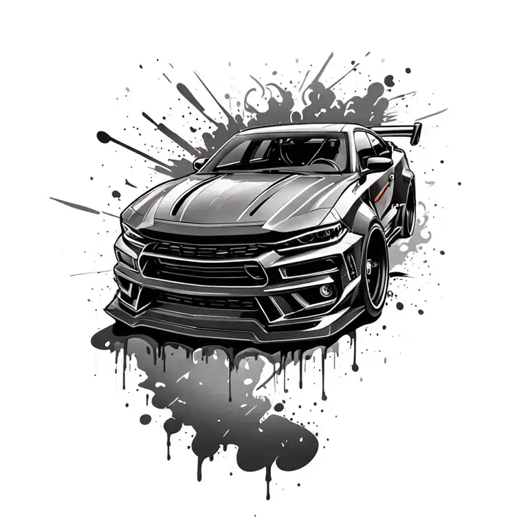 Graffiti Car Drifting