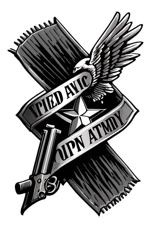 Patriotic Army Combat Infantry Bronze Star