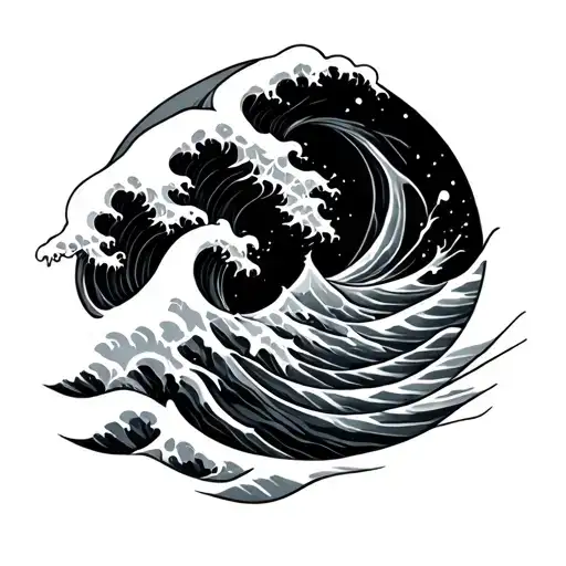 Names Ocean Wave Merging