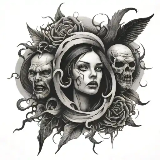 A Dark And Twisted Interpretation Of The Current Troubles And Hardships In The World