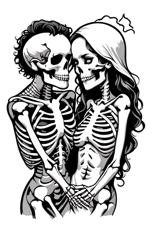 Men And Woman Cant Be Friends Skeletons