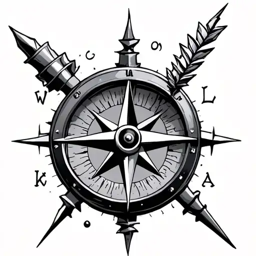 A Compass With A Broken Needle