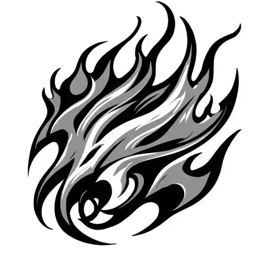 Realistic Fire Tribal