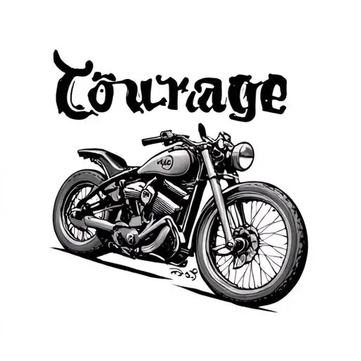 Courage The Bike Coward Dog