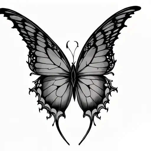 Gothic Butterfly Wings