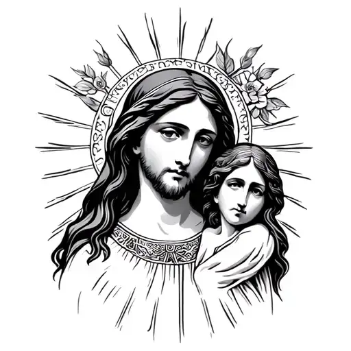 The Virgin With Jesus