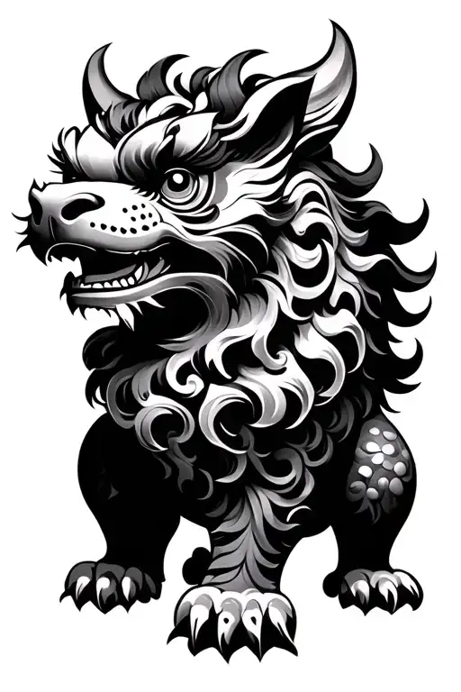 Foo Dog Asian Style