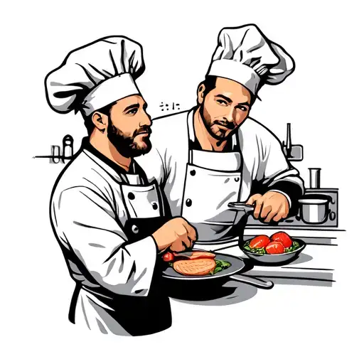 Husband Chef Cooking