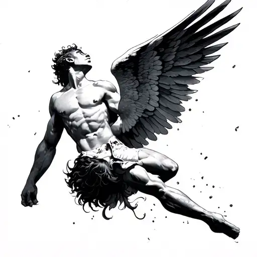 Icarus Falling Backwards