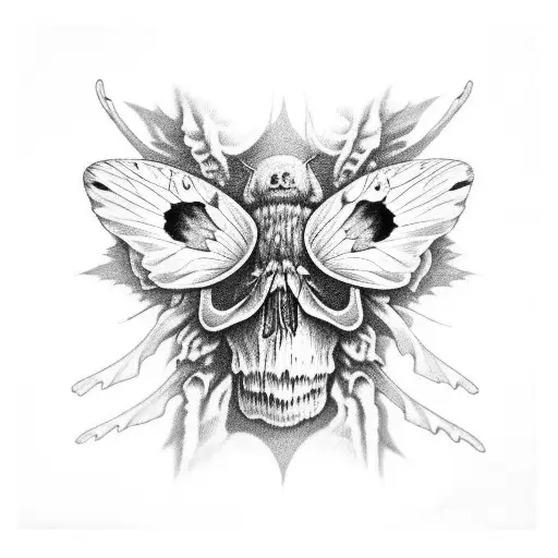 Dead-head Moth Geriatric Skull