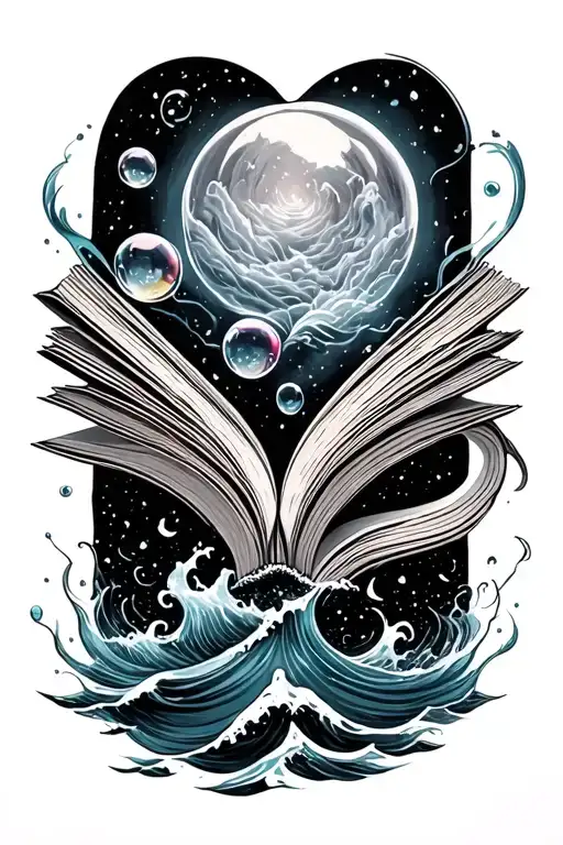 Book And Quote A Bubble Of Happiness In An Ocean Of Chaos Arm