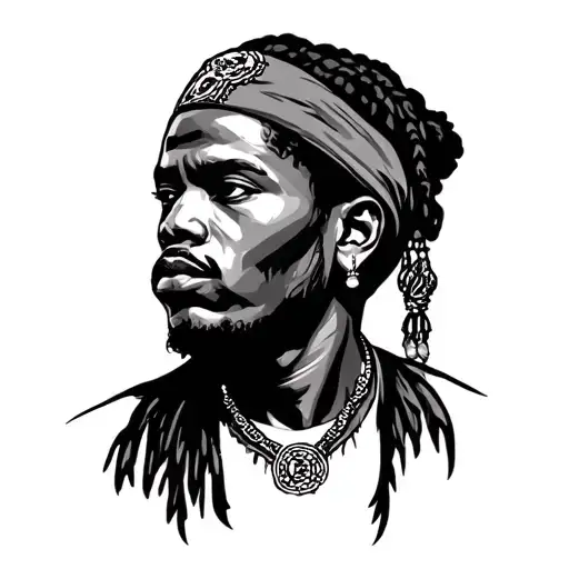 African American Gangter