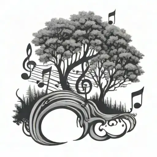 Music Note Forest