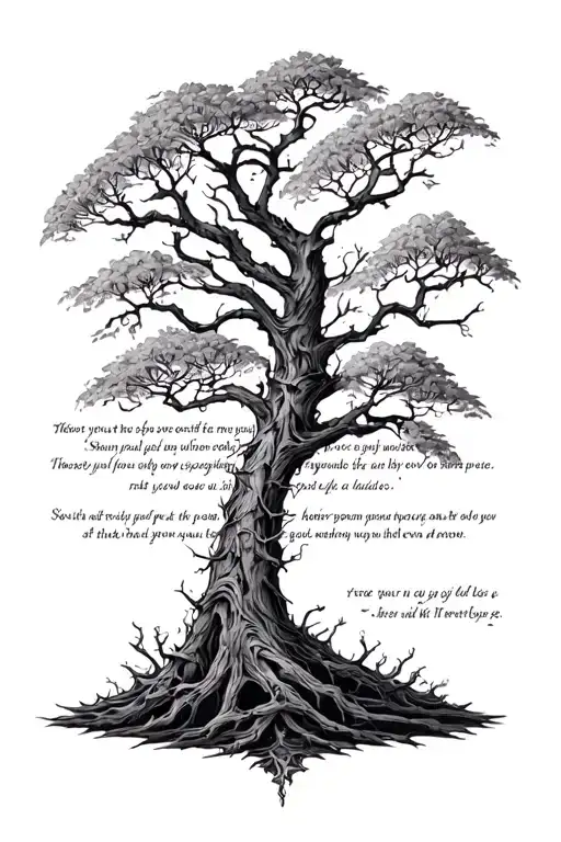Skinny Poison Tree Bible Scripture