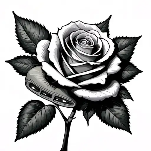 Rose With Air Max 90