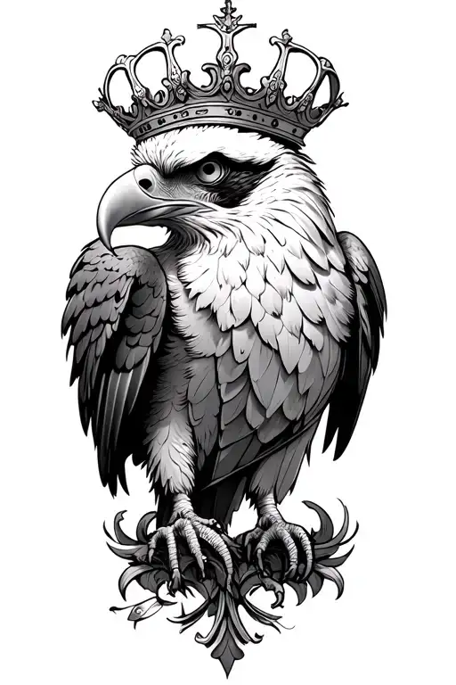 Polish Eagle Whith Crown