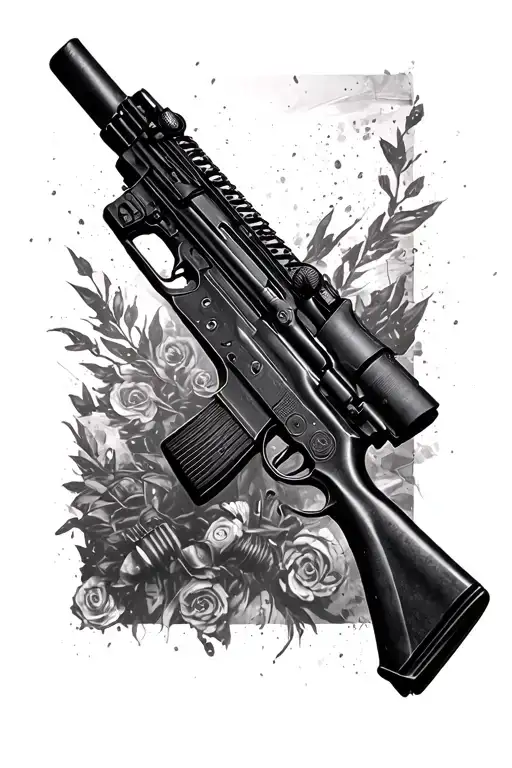 Deconstructed Sniper Rifle