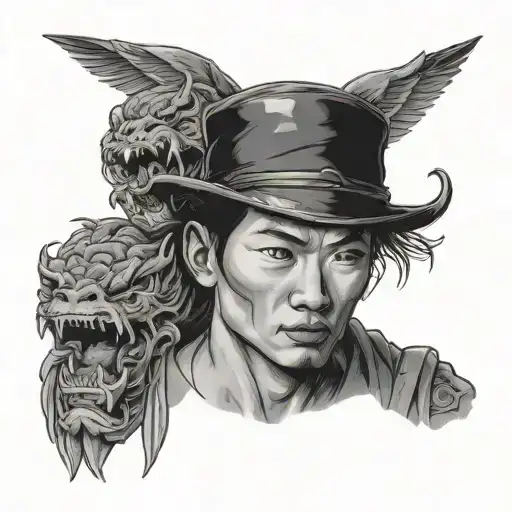 Chinese Guy With Laptop