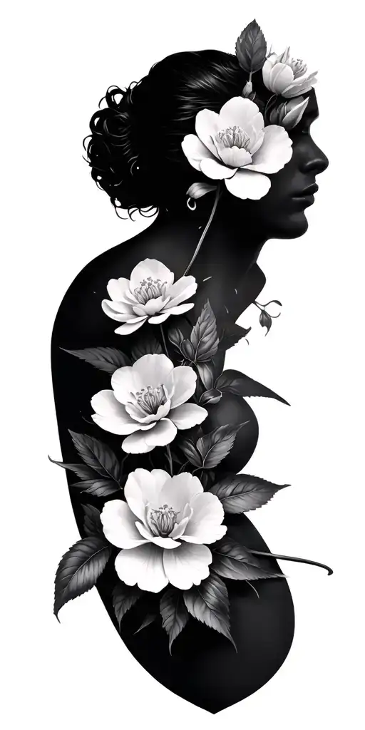 Name Aurore Erwann Kyrian Sohan With Sakura Flowers