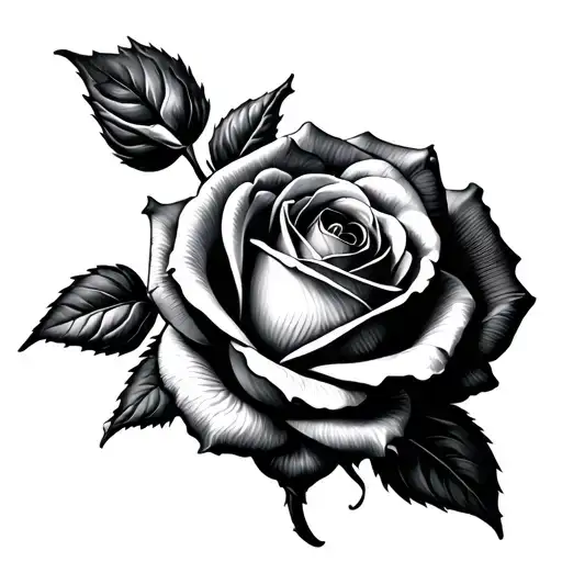 Really Soft Smooth Shading Rose