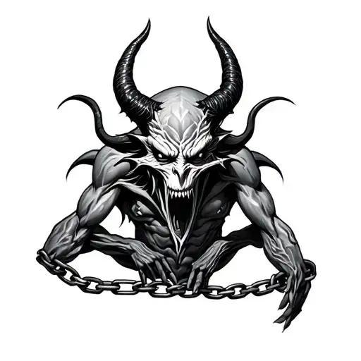 Demon Chained From My Skin
