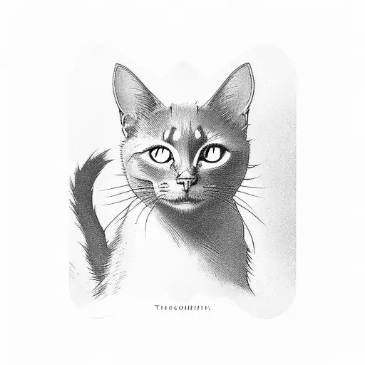 Black Cat Tarot Card