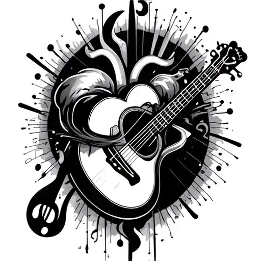 Music Music And The As De Coeur Map