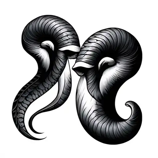 Aries And Gemini Zodiac Symbol