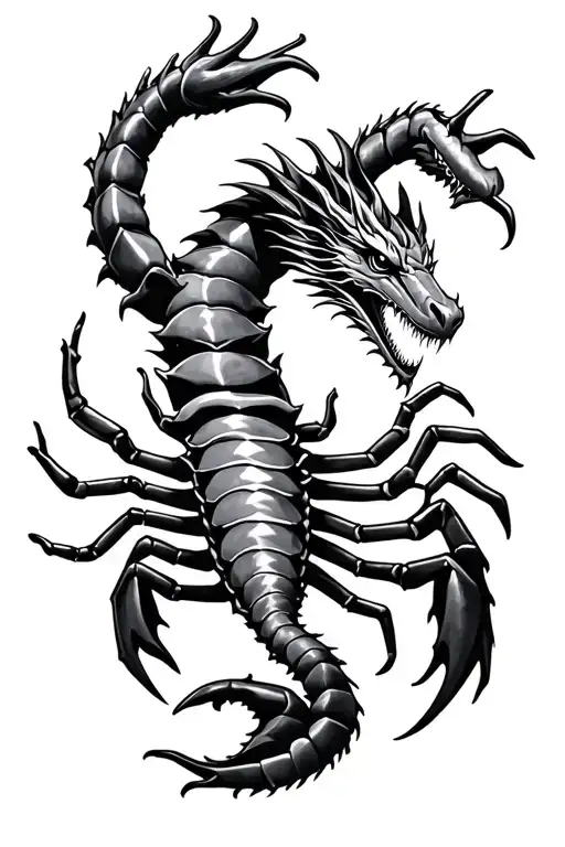 Scorpion And Dragon Combination