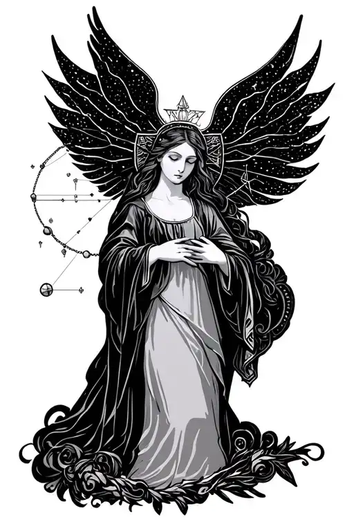 The Constellation Of The Virgin And The Anastasia Necklace