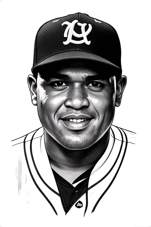 Portrait Of Sammy Sosa