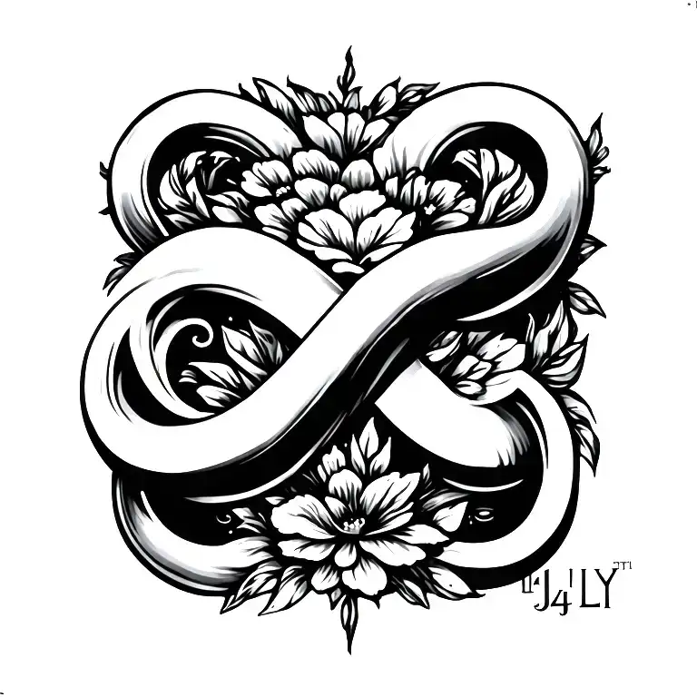 Mom Birth Date 14Th July To Infinity Symbol Intertwined