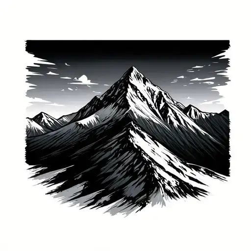 Trekking And Mountain Landscape