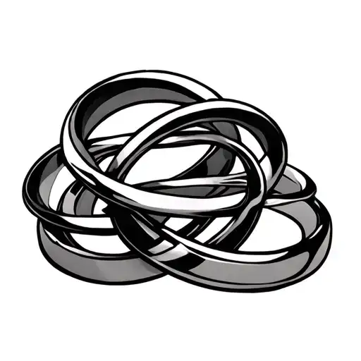 Five Intertwining Ring
