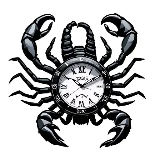 Zodiac Sign Scorpion Watch