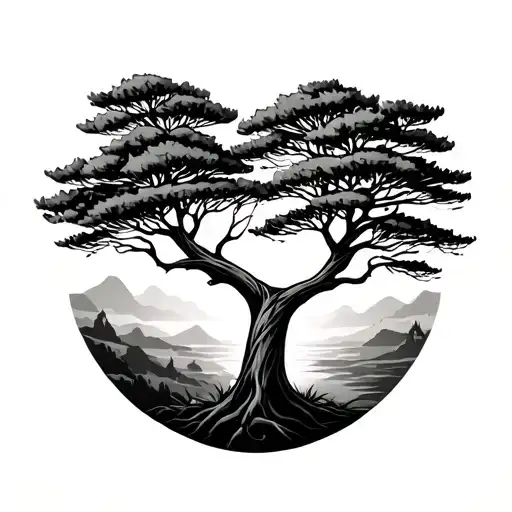 Tree Of Life Reggae Pine Trees