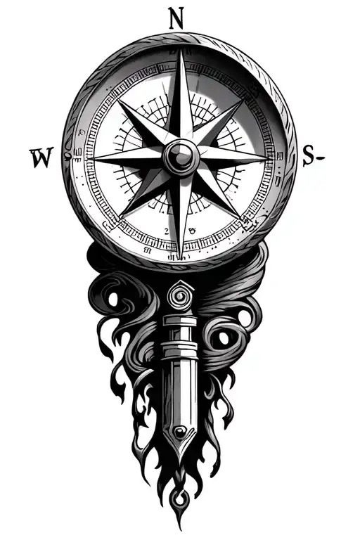 Nautic Star Compass Outdoors For Knee