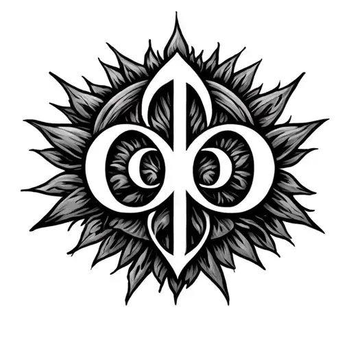 Alpha & Omega Symbol