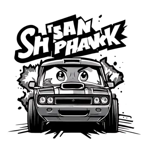 Shank Wreck It Ralph With Car Racing