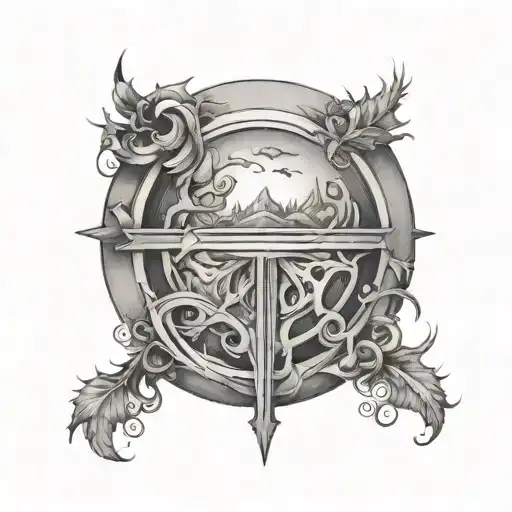 The Word Grey To Fit Inside A Circle