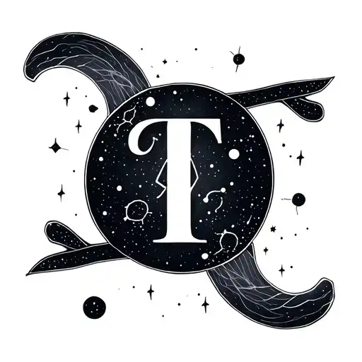 Gemini Constellation With A And T