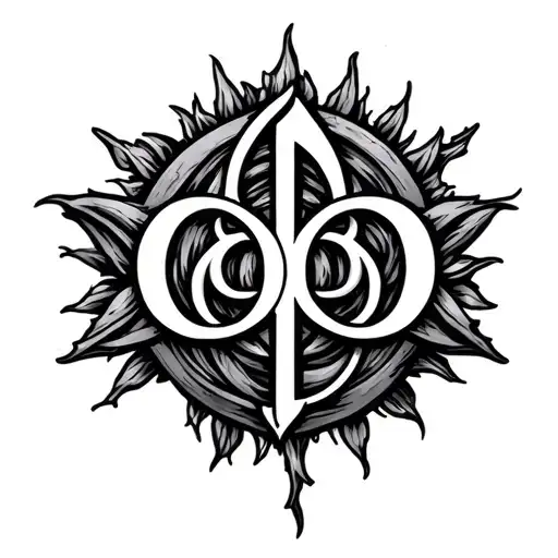 Alpha & Omega Symbol