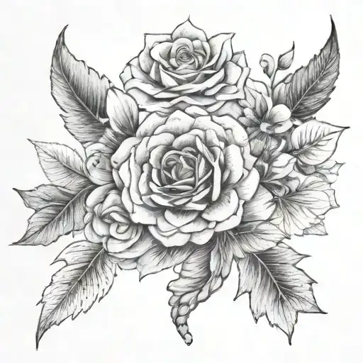 January And February Birth Flowers With Baby Ultrasound