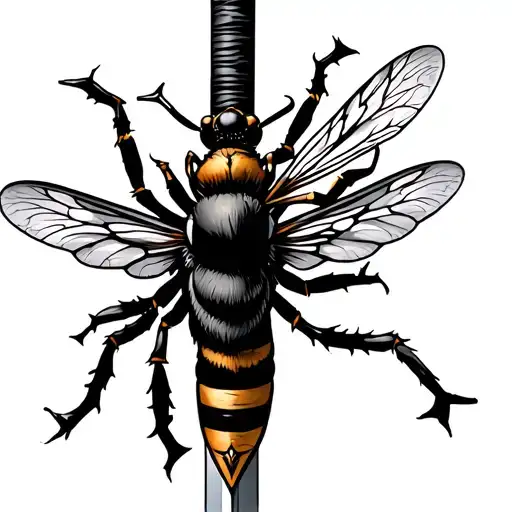 Bee And Sword