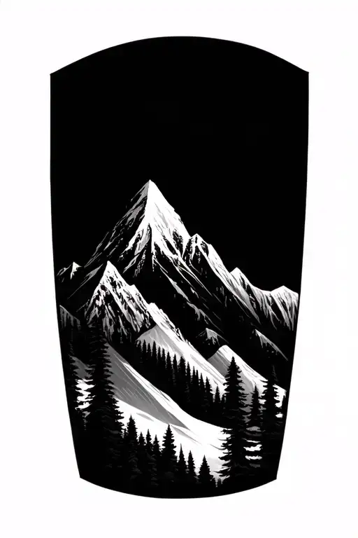 Mounth Everest Trees