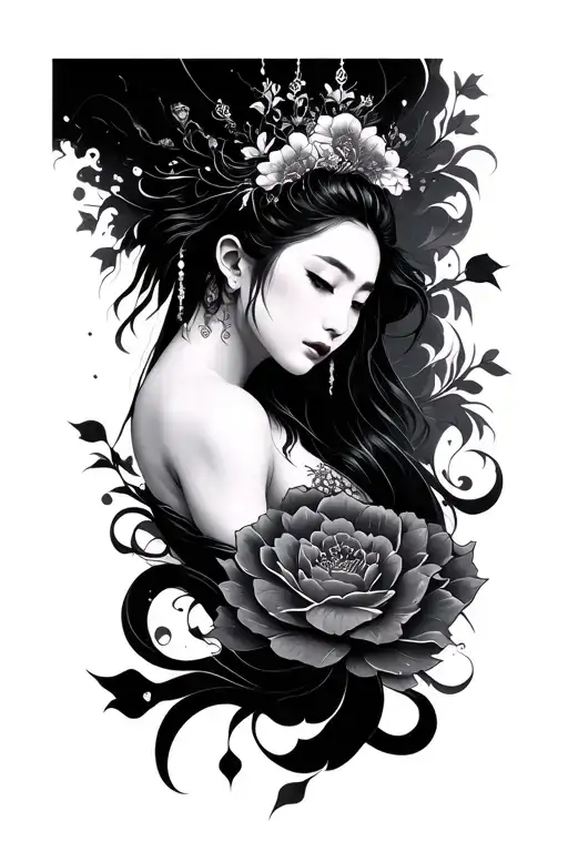 Oriental Full Arm Black